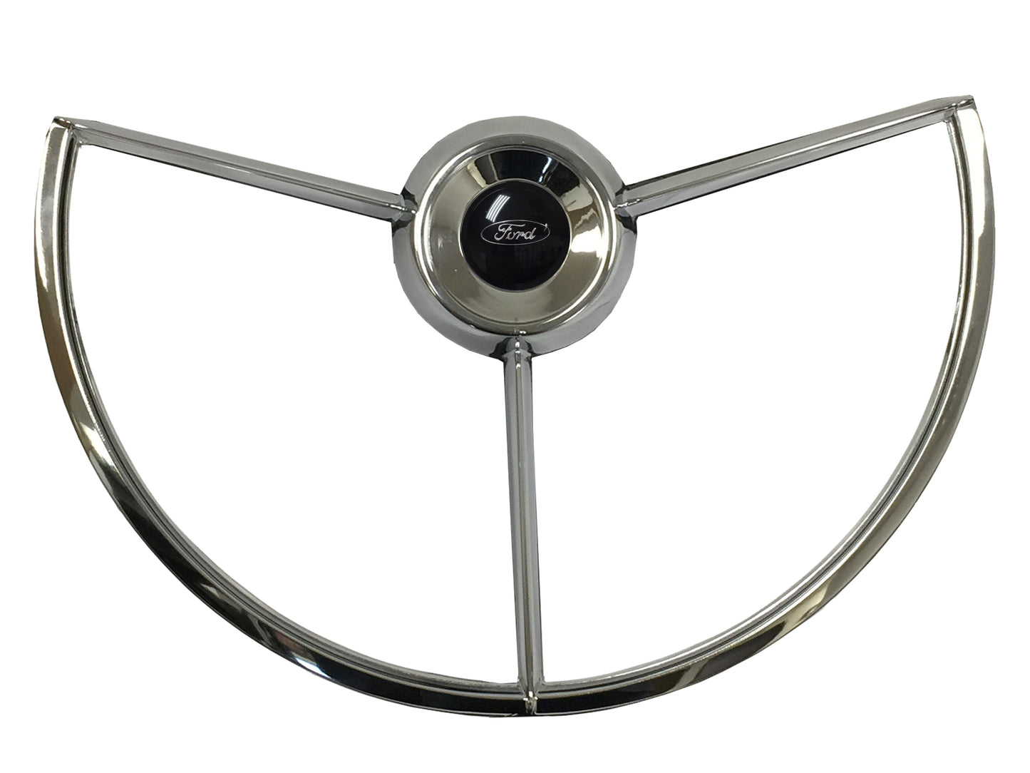 1960-71 Ford Falcon/Truck 17" Reproduction Steering Wheel Kit, Ford Oval Emblem