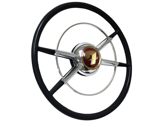 16" Crestliner Black Steering Wheel Kit