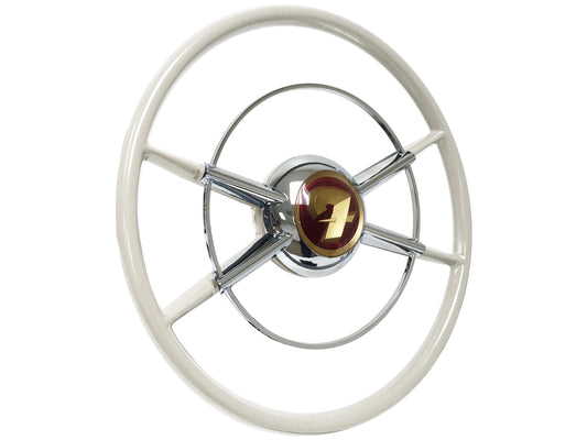 16" Crestliner Ivory Steering Wheel Kit