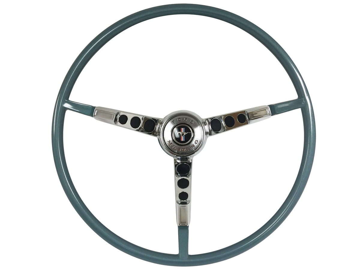 1965-66 Ford Mustang 16" Aqua Steering Wheel Kit