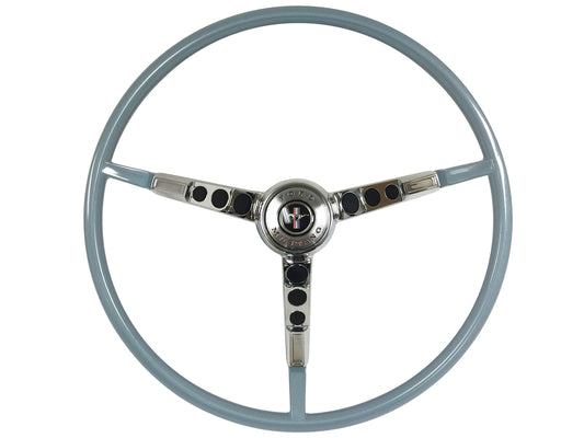 1966 Ford Mustang 16" Blue Steering Wheel Kit