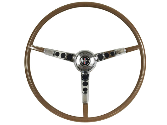 1965-66 Ford Mustang 16" Palomino Steering Wheel Kit