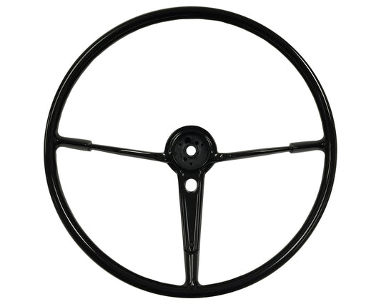 1955-56 Chevrolet Tri-Five 18" Black Steering Wheel