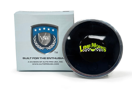 VSW 6-Bolt Deluxe Horn Button, LimeWorks Emblem